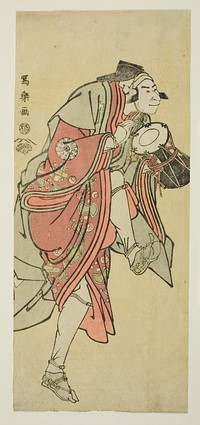 Nakamura Nakazo II in the Role of Aramaki Mimishiro Kanetora Disguised as Saiwaka by Tōshūsai Sharaku