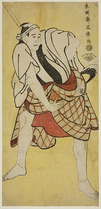 The actor Ichikawa Tomiemon as Inokuma Monbei by Tōshūsai Sharaku