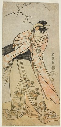 The Actor Segawa Kikunojo III as Shirabyoshi Hisakata of Miyako Kujo (Sandai-me Segawa Kikunojo no Miyako Kujo no Shirabyoshi Hisakata) by Tōshūsai Sharaku