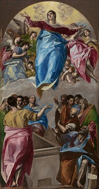 The Assumption of the Virgin by Domenico Theotokópoulos, called El Greco