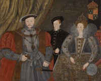 Henry VIII, Elizabeth I, and Edward VI