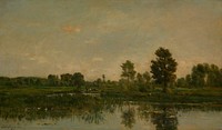 The Marsh by Charles François Daubigny