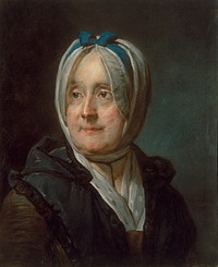 Portrait of Madame Chardin by Jean Baptiste Siméon Chardin