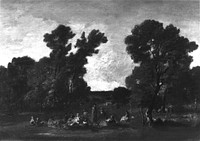 Landscape with Figures by Narcisse Virgile Diaz de la Peña