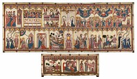 Retable and Frontal of the Life of Christ and the Virgin Made for Pedro López de Ayala