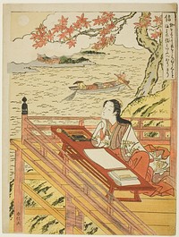 Fidelity (Shin), from the series Five Cardinal Virtues by Suzuki Harunobu