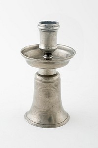 Candlestick on Bell-Shaped Base