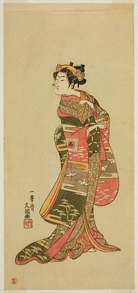 The Actor Ichikawa Benzo in an Unidentified Role by Ippitsusai Buncho