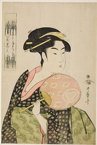 Takashima Ohisa by Kitagawa Utamaro