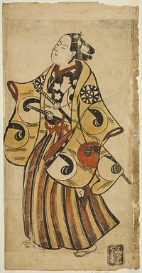 The Actor Nakamura Denkuro I by Torii Kiyonobu I