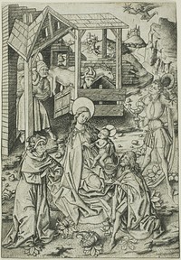 The Adoration of the Magi by Master E.S.