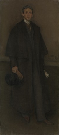 Arrangement in Flesh Color and Brown: Portrait of Arthur Jerome Eddy by James McNeill Whistler