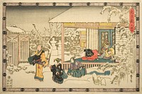 Act 9 (Kyudanme), from the series "The Revenge of the Loyal Retainers (Chushingura)" by Utagawa Hiroshige