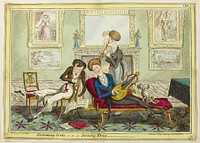 Humming Birds, or A Dandy Trio by George Cruikshank