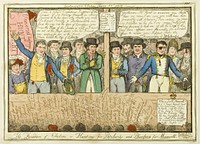 The Freedom of Election by Isaac Robert Cruikshank