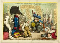 Lilliputian-Substitutes, Equiping for Public Service by James Gillray