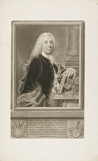 D. Christopher Jacob Trew, from Plantae Selectae by Johann Jacob Haid