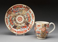 Cup and Saucer by Worcester Porcelain Factory (Manufacturer)