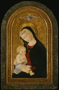 Virgin and Child by Lippi-Pesellino Imitator