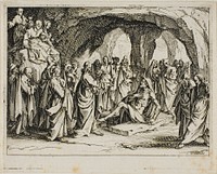 The Resurrection of Lazarus, from The New Testament by Jacques Callot