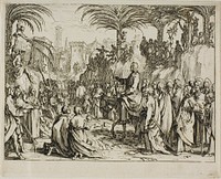 Christ's Entry into Jerusalem, from The New Testament by Jacques Callot