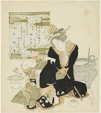Madam Tang (Jp: To Fujin), from the series "Twenty-four Paragons of Filial Piety (Nijushiko)" by Totoya Hokkei