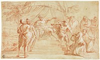 Scene From Roman History by Thomas Blanchet