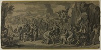 Moses Striking the Rock by François Verdier