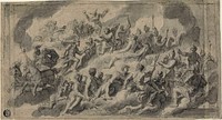 Gods on Olympus by François Verdier