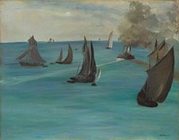 Sea View, Calm Weather (Vue de mer, temps calme) by Édouard Manet