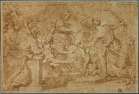 Judgment of Solomon by Pietro da Cortona