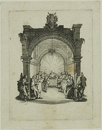 The Last Supper, from The Small Passion by Jacques Callot