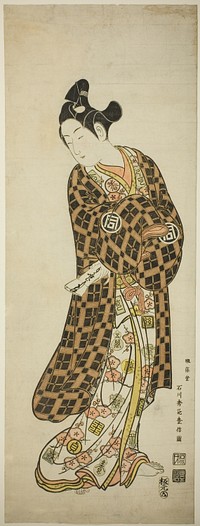 The Actor Sanogawa Ichimatsu I as Hisamatsu by Ishikawa Toyonobu