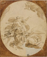 Assumption of the Virgin by Francesco Bartolozzi