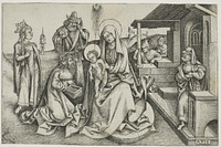 Adoration of the Magi by Nicolaus Alexander Mair von Landshut