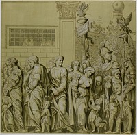 Triumphs of Julius Caesar: Canvas No. VII by Andrea Mantegna