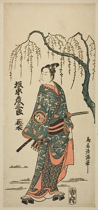 The Actor Bando Hikosaburo II by Torii Kiyomitsu I