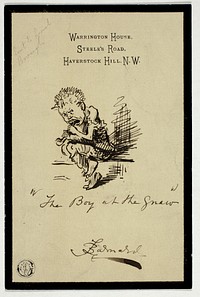 The Boy at the Gnaw by Frederick Barnard