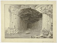 Fingal's Cave by John Clevely, II