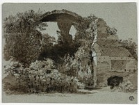 Sale Pretroriane, Villa Adriana by George Hayter