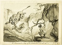 Dr. Sparman's Story of the Hottentot and the Lion by Samuel Howett