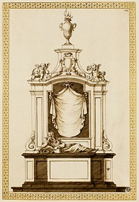 Project for a Monument by Edward Pierce, the younger