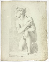 Statue of Crouching Venus by John Downman