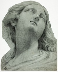 Female Head by C. Robinson