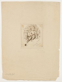 Seated Cupid by Samuel Shelley