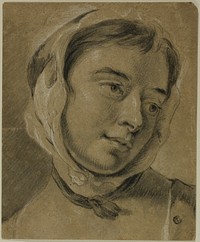 Female Head by Thomas Frye