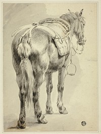 Saddle Horse by Pieter van Bloemen