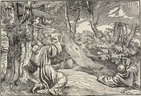 Saint Francis Receiving the Stigmata by Nicolò Boldrini