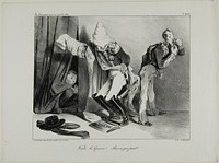 “It is war! ...Everyone for himself!,” plate 460 by Honoré-Victorin Daumier