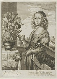 Spring by Wenceslaus Hollar